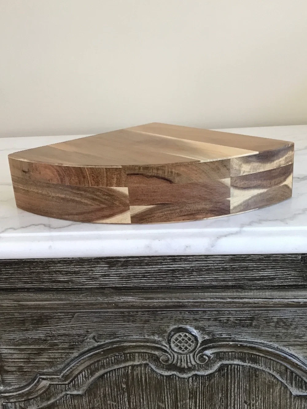 MARCELLIN MAGNETIC ACACIA WOOD KNIFE BLOCK